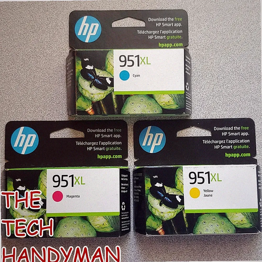 3-PACK HP GENUINE 951XL COLOR INK (RETAIL BOX) OFFICEJET PRO 8600 (CLEARANCE)