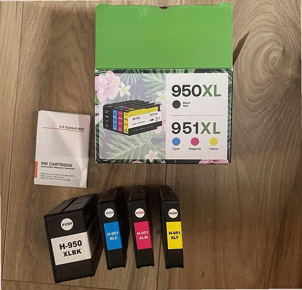 950XL 951 XL Compatible w HP ink Cartridges New SEALED