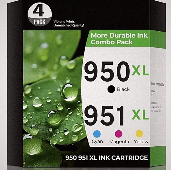 950XL 951XL Ink Cartridges Officejet Pro 8600 8610 8620 Ink