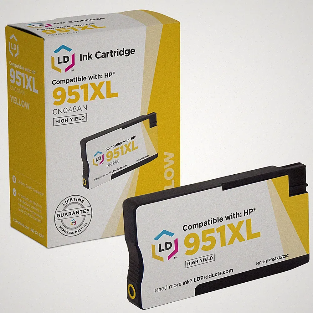 Compatible Ink Replacement for HP 951XL CN048AN HY (Y)