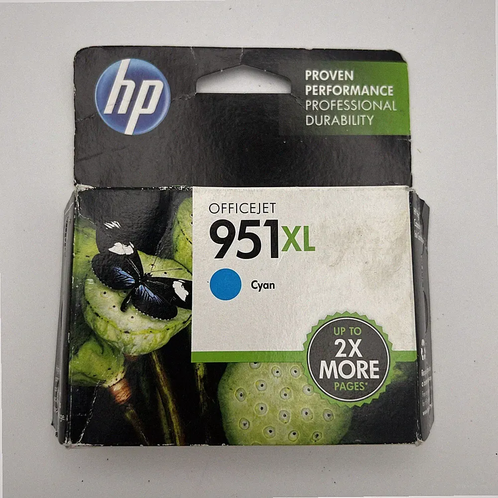HP 951XL Cyan Ink Cartridge Exp. Dec 2015