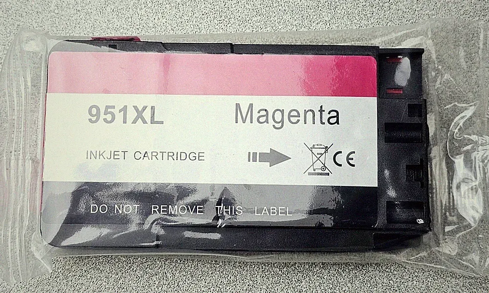 HP 951XL Magenta Printer Ink Cartridge Only New Sealed