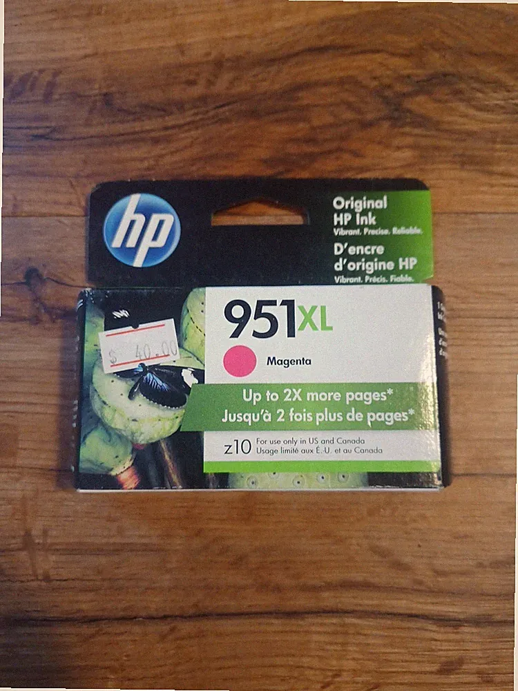 HP Officejet 951XL MAGENTA Printer Ink NEW Sealed Cartridge 951 XL Exp 12/2023