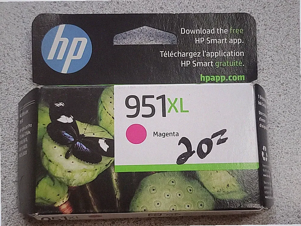 NEW HP OFFICEJET 951XL MAGENTA PRINTER INK CARTRIDGE EXPIRED JAN 2026 FREE SHIP